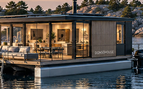Donsöhouse 50 flytande hem i skärgården