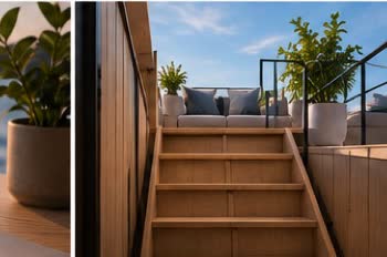 Takterrass på Donsöhouse — ett extra vardagsrum under bar himmel med utsikt över skärgården